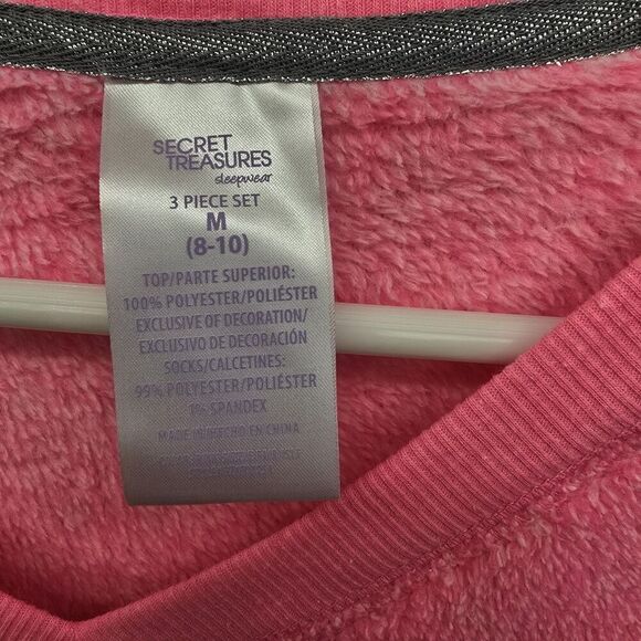 Monday Should Be Optional Pajama Top Hot Pink Size Medium 8-10 (A36) - Picture 4 of 6